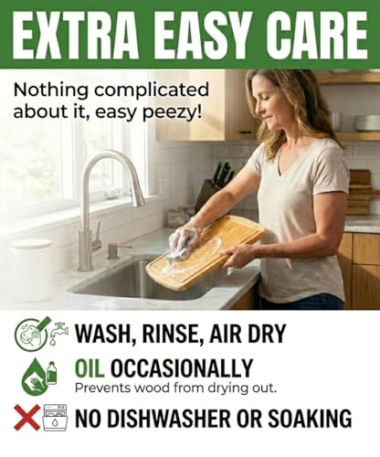 INDESTRUCTIBLE Bamboo Cutting Board (Extra Large) with Vertical Grain Strength Technology - Non Toxic, Spacious and Lightweight 18" XL Chopping Board Gift - Replacements for Life - color: Two-Tone, size: 18"L x 12.5"W