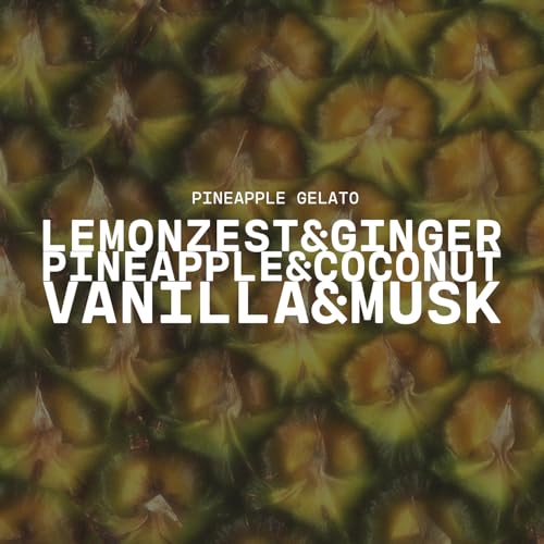 Milkhouse Pineapple Gelato Soy Wax Melts for Wax Warmer, 5.5 oz | Clean-Burning, Premium Fragrance Oil, Made in the USA - color: Pineapple Gelato