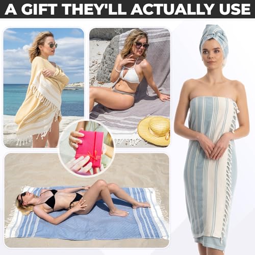 DEMMEX Organic Diamond Turkish Bath & Beach Towel | 100% Oeko-TEX Certified Turkish Cotton, Ultra-Soft, Quick-Dry, Lightweight, Oversized Luxury Peshtemal Towel, Prewashed, 71"x36", Blush Pink - color: Blush Pink