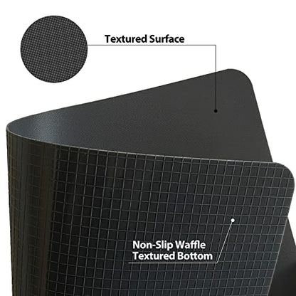 WK Small Flexible Plastic Cutting Boards for Kitchen Set of 3, Non Slip Cutting Mats for Meat, Mini Cutting Board Mats, BPA Free, Dishwasher Safe, 7.3x11.5" - color: Multi Grey - Small - 3