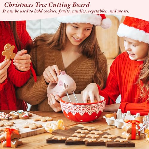 Ciieeo Christmas Tree Charcuterie Board Christmas Tree Board Christmas Tree Cheese Board Xmas Cutting Board for Christmas Home Kitchen