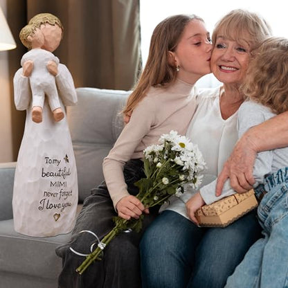 Mimi Gifts for Grandma, Mimi Birthday Gifts, Hand-Painted Figurine | Gifts for Mimi, Mimi Gifts for Christmas Mother's Day Birthday, Home Decor, Resin Statue - style: Mimi Gifts