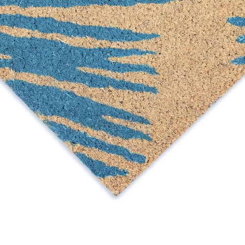 Liora Manne Natura Door Mat - Novelty Designs, Durable Natural Coir & Vinyl Back, Long Lasting Color, Foyers, Porches, Patios & Decks, Welcome, 2' x 3'