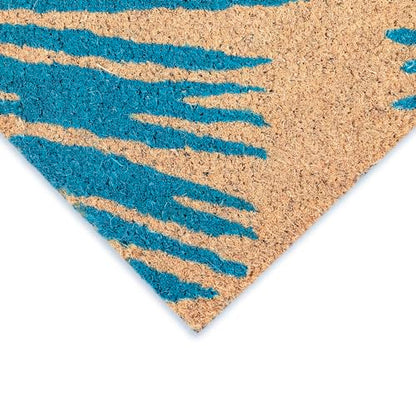 Liora Manne Natura Door Mat - Novelty Designs, Durable Natural Coir & Vinyl Back, Long Lasting Color, Foyers, Porches, Patios & Decks, Welcome, 2' x 3'