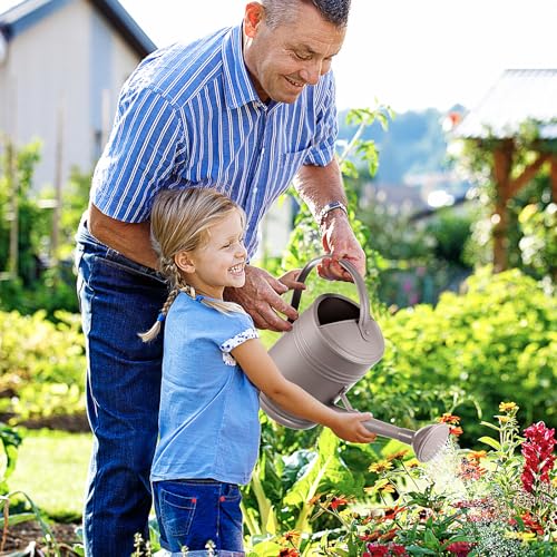 DOITOOL Multi-Purpose Indoor Watering Can with Long Spout Garden Tool for Delicate Flower Watering and Houseplants Ergonomic Handle for Easy Use