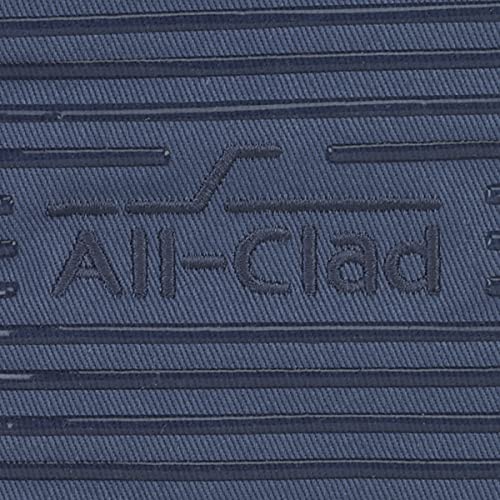 All-Clad Premium Pot Holder & Hot Pad: Heat Resistant to 500 Degrees - 100% Cotton, 10"x6.25" Hot Pad for Kitchen and Barbeque, (2-Pack), Indigo - color: Indigo, size: 2 Pack