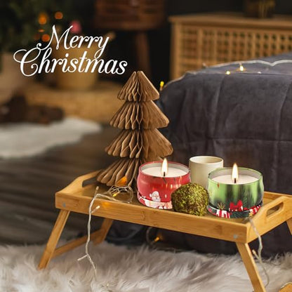 36 Packs Christmas Scented Candles Gift- Aromatherapy Candle-2.5oz Soy Wax-Long Lasting Burn time, Christmas Thanksgiving Gifts, Home Decor - color: Red 01