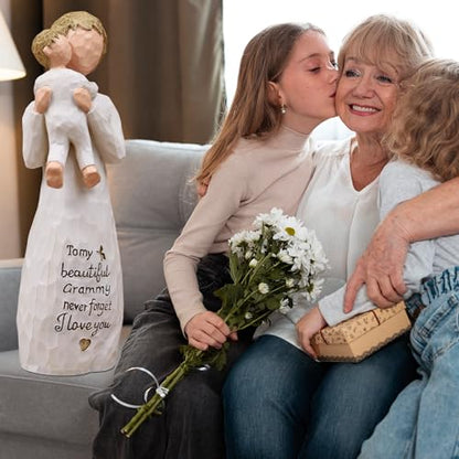 Grammy Gifts for Grandma, Grammy Birthday Gifts, Gift for Grammy Figurine | Grammie Gift Ideas, Grammy Gifts for Christmas Mother's Day Birthday, Resin Hand-Painted Statue - style: Grammy Gifts