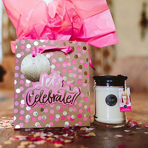 Bridgewater Candle 8oz Soy Wax Blend Fragranced Jar Candle-Let's Celebrate
