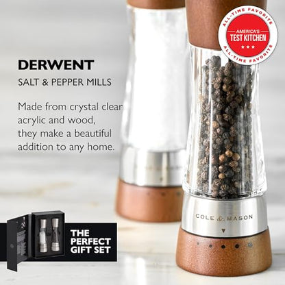 Cole & Mason Derwent Forest Wood Salt & Pepper Mill - color: Forest Wood