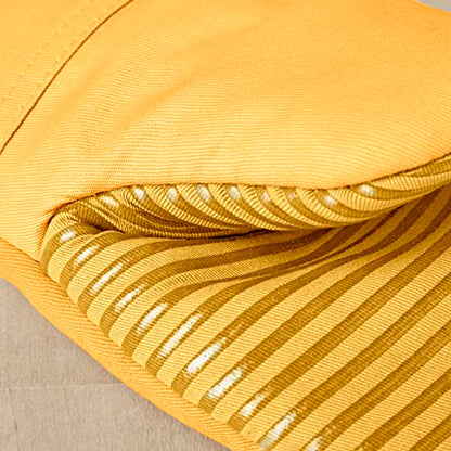 KitchenAid Beacon Two-Tone Non-Slip Mini Oven Mitt Set, Majestic Yellow, 5.5"x8", 2 Piece - color: Majestic Yellow