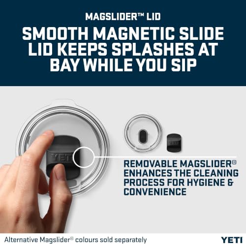 YETI Rambler 10 oz (295 ml) Tumbler with Removable Magslider Lid, Stainless Steel Vacuum Insulated Coffee Cup, Ridgeline - color: Ridgeline