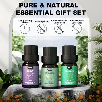 Essential Oils Set Top 12 Aromatherapy-Essential Oils for Diffuser for Home,Air Freshening Diffuser Oils Scents for Aromatherapy,Laundry,Candle&Soap Making,Humidifiers 12 X 5ML - color: Black-05