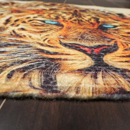 Soft Indoor Area Rug 2'x3' – 100% Polyester Non-Slip Small Accent Rug for Bedroom, Living Room, Entryway, Bathroom – Machine Washable Modern Carpet Floor Mat (1, #15) - color: #15