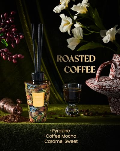 M&SENSE Reed Diffuser Set, Roasted Coffee, 8.79 oz Natural Essential Oil | Non-Toxic Organic, Long-Lasting Fragrance, Ideal for Living Room, Study, Gifts for Women - color: Roasted Coffee