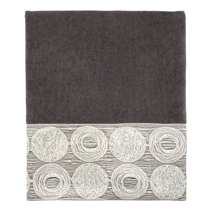 Avanti Linens - 3pc Towel Set, Soft & Absorbent Cotton Towels (Galaxy Collection, Granite) - color: Granite, size: 3-Piece Towels