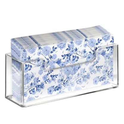 Acrylic Guest Towel Holder, Clear Bathroom Countertop Caddy | Disposable Hand Towels & Vanity Storage - color: A - Acrylic Guest Towel Holder, size: Guest Towel Holder