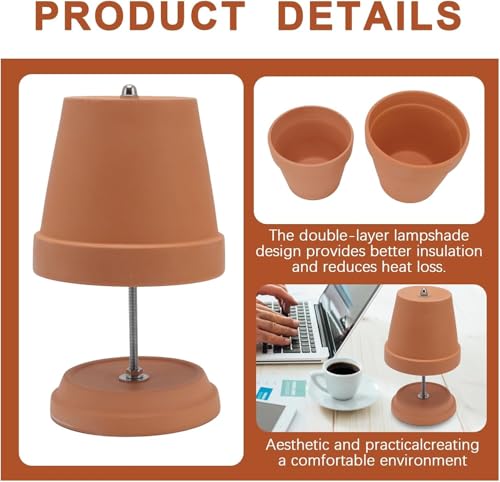 Tea Light Oven Ceramic Heat Tea Light Stove Candle Heater for 4 6 Tealight Candles Teapot Warmer for Tealight Candles Suitable