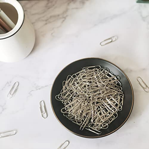 HANKOR 4.75" Ceramic Jewelry Tray, Small Ring Dish Holder Trinket Tray, Catch All Trays for Ring Earring Necklace Key, Christmas Gifts for Women Girls, Black - color: Black