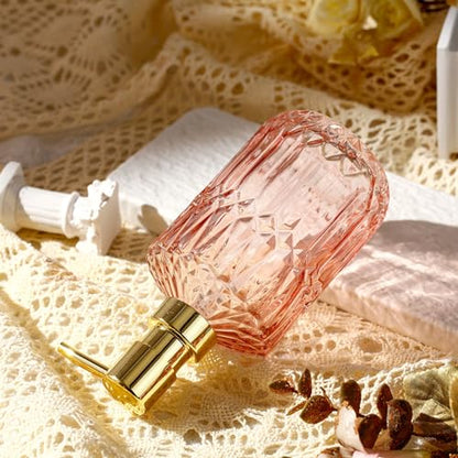 YunNasi Soap Dispenser with Pump Refillable | Liquid Hand Soap Dish Soap Dispensers for Bathroom Counter, Kitchen Sink, Pink - color: Pink