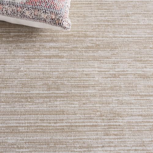 SAFAVIEH Vision Collection Accent Rug - 2'2" x 4', Cream, Modern Ombre Design, Non-Shedding & Easy to Clean, Ideal for Entryway, Foyer, Bedroom (VSN606F) - color: Creme, size: 2'2" x 4' (Rectangular)