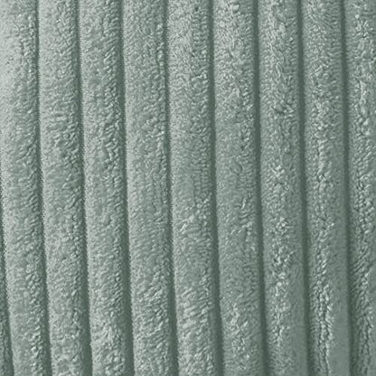 Rocking Chair Cushion Premium Tufted Pads Non Skid Slip Backed Crushed Velvet Cover Set of Upper and Lower with Ties, 21 in x 17 in | 17 in x 17 in, Velvet Mint, Case Pack (Pack of 5) - color: Velvet Mint, style: 21" X 17"/17" X 17" (Pack of 5)