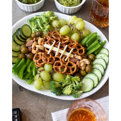 Corelle 3128 Vitrelle Glass Winter Frost White Serving Platter, Pack of 3 - style: Serving Platter Pk3