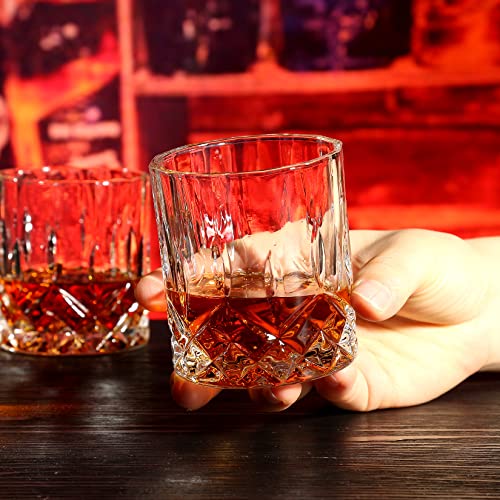 Whiskey Stones and Whiskey Glasses Set, Unique Gifts for Men with Wood Box | 8 Granite Chilling Stones Whiskey Rocks, Scotch Bourbon Gift Box, Father's Day Birthday Drinking Gifts for Him Dad Husband - style: Straight Glasses+Granite Stones+Coasters-No Wo