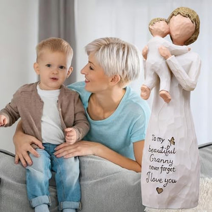 Granny Gifts for Grandma, Gifts for Granny, Gift from Grandkids, Sculpted Hand-Painted Figurine - style: Granny gifts
