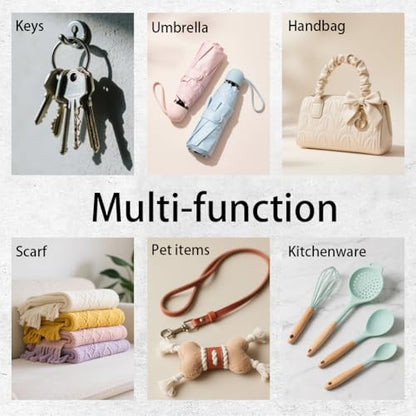 Gothic Style Skull Hand Key Holder Divination Key Hooks Organizer Hanger Playing Cards Wall Mounted Wooden Key Rack with 5 Key Hooks for Home Entryway Front Door Kitchen Hallway Bedroom - color: Skull hand