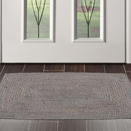 Soft Indoor Area Rug 2'x3' – 100% Polyester Non-Slip Small Accent Rug for Bedroom, Living Room, Entryway, Bathroom – Machine Washable Modern Carpet Floor Mat (1, #22) - color: #22
