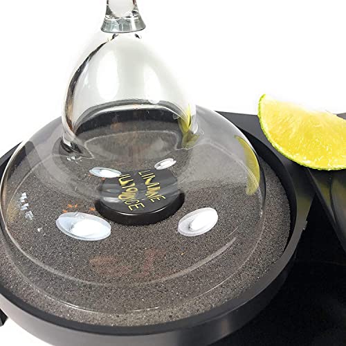 2Pcs Bar Salt Rimmer Sponges TonJin Black Replacement Sponge for Glass Rimmer, Margarita Salter, Lime Juice - size: Sponge for Salt Rimmer-Plastic