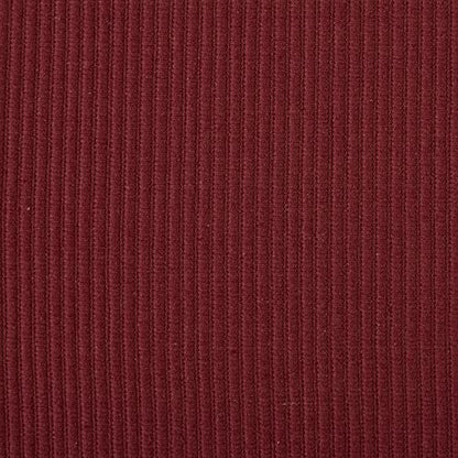 DII Basic Everyday Ribbed Tabletop 100% Cotton, Placemat Set, 13x19, Wine, 6 Piece - color: Wine, size: 13x19"