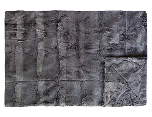 Ultra-Soft Sorbet Throw Blanket, Charcoal, Monster | Silky Smooth Throw with Midweight, Breathable Fabric That's Machine Washable and Perfect for Holiday Gifting - color: Sorbet Charcoal, size: Monster
