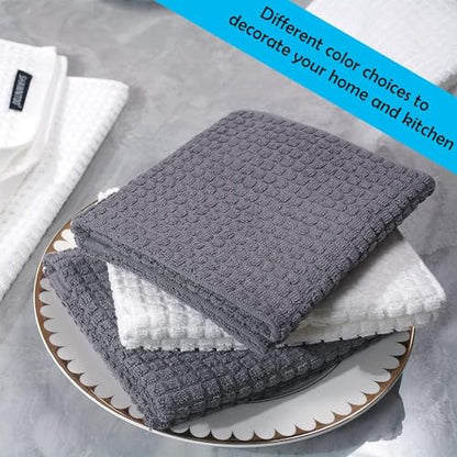 Oven Mitts and Pot Holders Sets 6pcs, Kitchen Oven Glove,High Heat Resistant 550 Degree Extra Long Oven Mitts and Potholders with Non-Slip Silicone Surface for Home Essentials (Grey) (Gray 2) - color: Gray 2