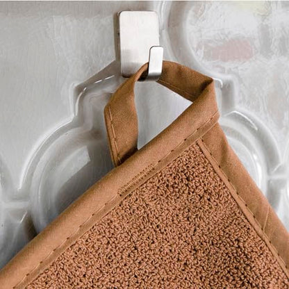 RITZ Terry Potholder & Hot Pad: Unparalleled Heat Resistant, Durable 100% Cotton – Ergonomically Designed for Optimal Grip – Easy-Care Machine Washable – 2-Pack, Copper - color: Copper, size: 2-Pack