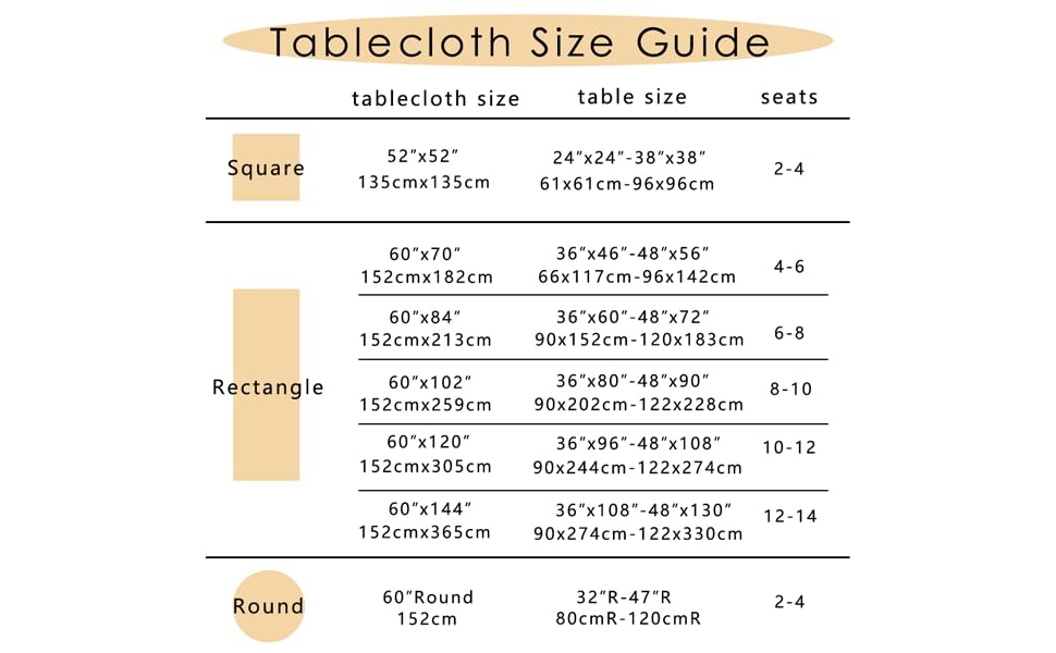 MANGATA CASA Tan Gingham Tablecloth Rectangle- Checkered Waterproof Tablecloths-Polyester Buffalo Plaid Wrinkle Free Table Cloth (Light Brown 60x84in) - color: Light Brown, size: 84" x 60" (Rectangular)