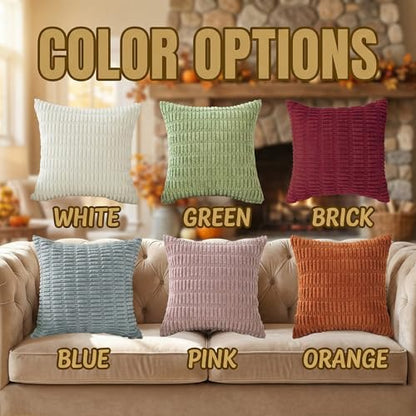 MBBEST Personalized Embroidered Name Lumbar Pillow Cover, Custom Handmade Monogram Accent Cushion Case for Kids Room Boy Girls