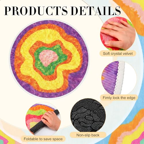 24 Pack Carpet Circles for Classroom, 16 in Non Slip Round Circle Mats for Classroom Sitting, Flexible Corner Circle Time Rugs for Reading Nook, Playing Areas, Library, Group Activity(Spiral) - style: Spiral