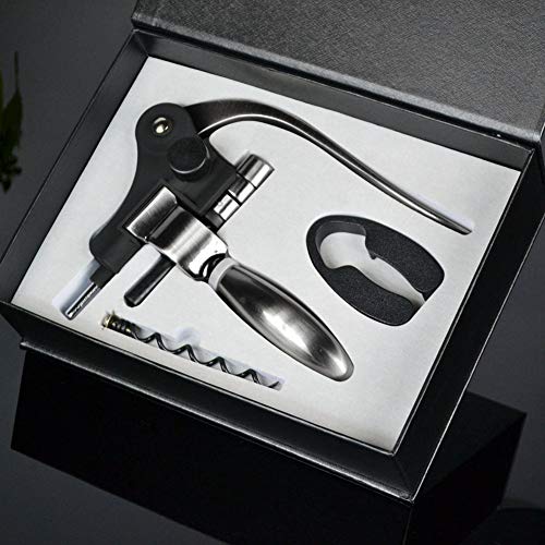 Zinc Alloy Rabbit Type Wine Bottle Opener, Manual Wine Bottle Opener Gift Box Set, Convenient And Durable, Multifunctional Portable Bottle Opener (Set of 2)