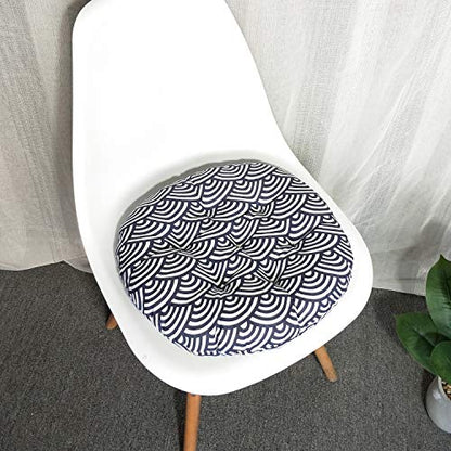 vctops Bohemian Soft Round Chair Pad Garden Patio Home Kitchen Office Seat Cushion Cloud Diameter 18" - color: Cloud, style: Diameter 18 Inch