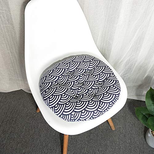 vctops Bohemian Soft Round Chair Pad Garden Patio Home Kitchen Office Seat Cushion Cloud Diameter 16" - color: Cloud, style: Diameter 16 Inch