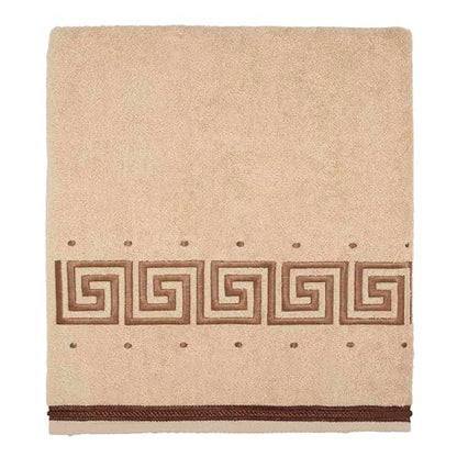 Avanti Linens - Bath Towel, Soft & Absorbent Cotton Towel (Athena Collection) - color: Linen, size: Bath Towel