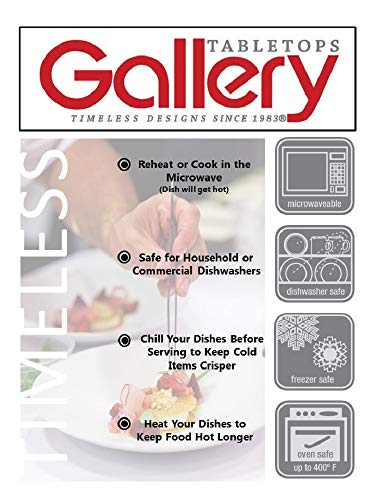 Tabletops Gallery Hobnail Style 4 Piece Classic White Stoneware Nesting Mixing Bowl Set for Baking and Cooking - color: White