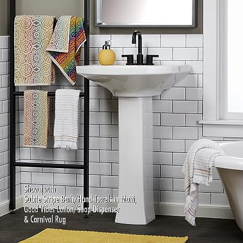 SKL Home Rhapsody Jacquard Bath Towel, Multi - color: Rhapsody, Multi, style: Bath Towel