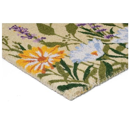 Calloway Mills Butterfly Garden Doormat (18" x 30" x 1.50") - color: Butterfly Garden, size: 1'6" x 2'6" (Rectangular)