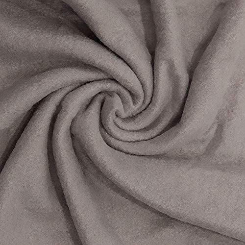 50x60 Throw Blankets, Ultra Soft Hypoallergenic Fleece Fall Throw Blanket for Livingroom, Couch, Chair, Bed, Grey Heather - color: Heather Grey