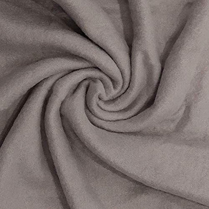 50x60 Throw Blankets, Ultra Soft Hypoallergenic Fleece Fall Throw Blanket for Livingroom, Couch, Chair, Bed, Grey Heather - color: Heather Grey