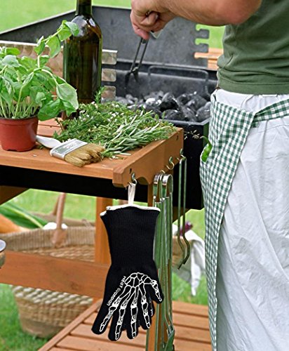Heat Guardian Heat-Resistant Gloves Protect Up To 932; Oven Mitts, Pot Holders Features 5' Cuff