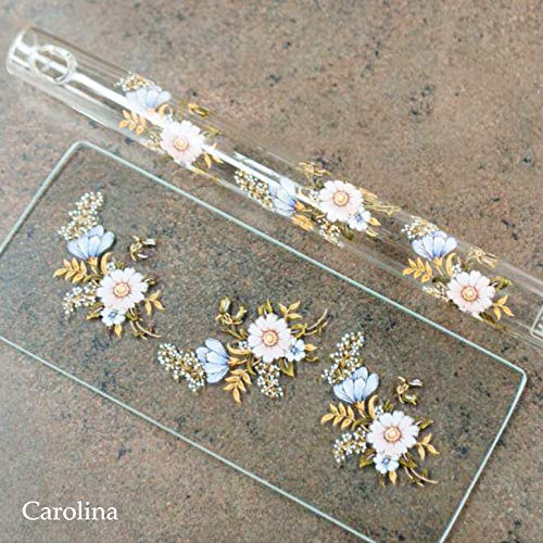 Hall Crystal Flute 22202 - Offset Glass Flute in D - Carolina - color: Carolina